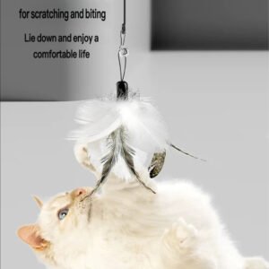 High-quality suction-cup cat toy wand