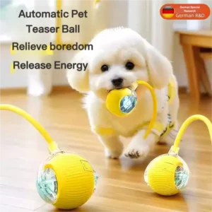 Automatic Pet Teaser Ball – Boredom Relief & Energy Release Toy